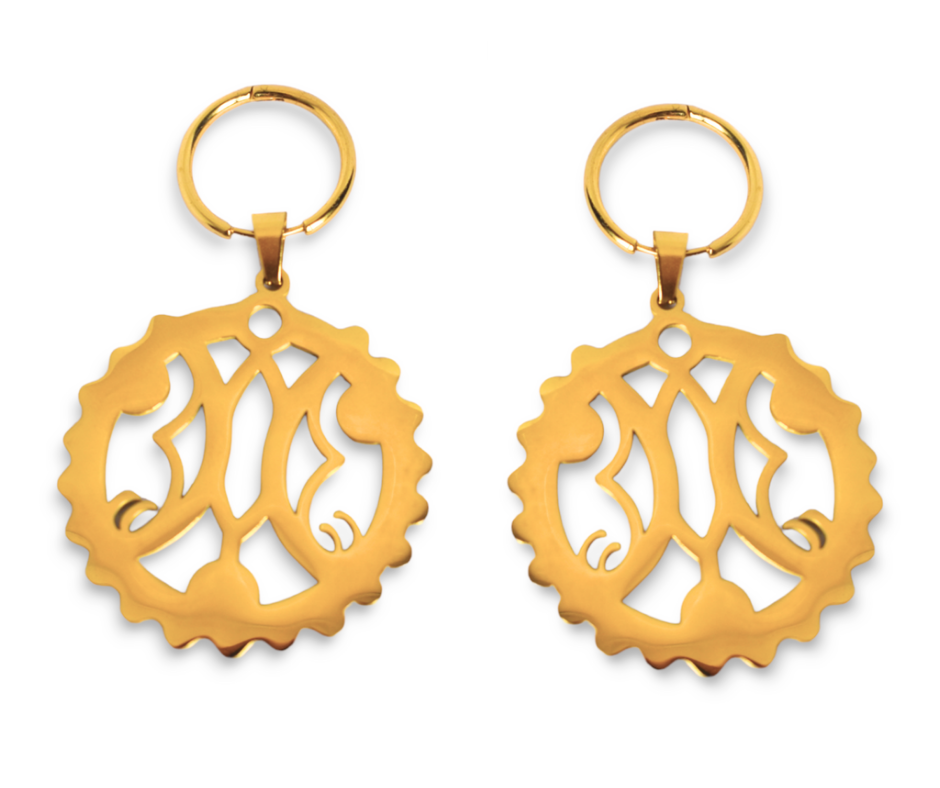 Għażżiela  Gold Earrings Pendants
