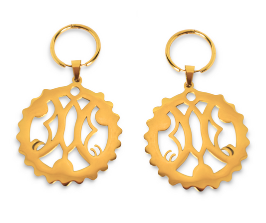 Għażżiela  Gold Earrings Pendants