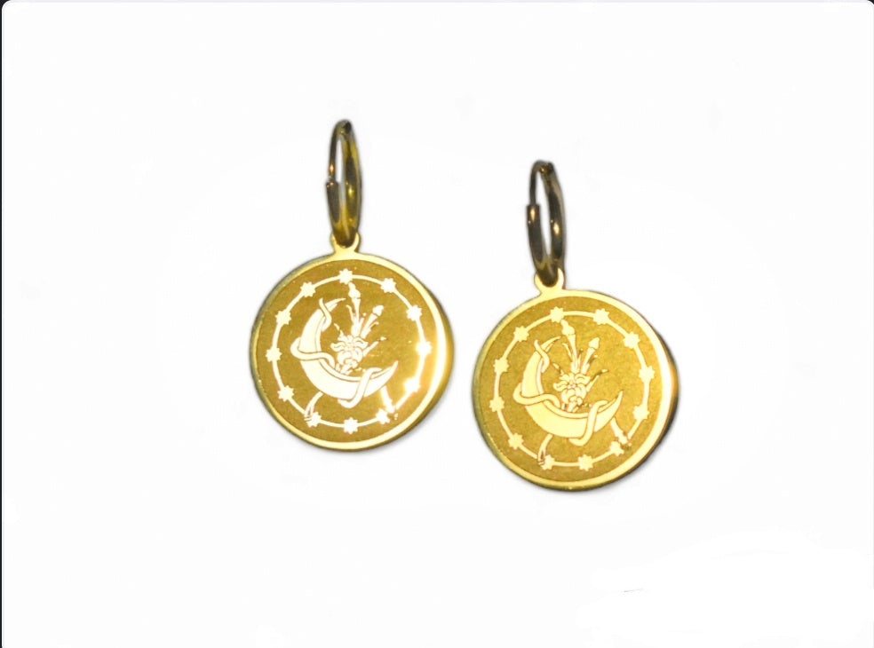 Cavallo's Pendant Earring